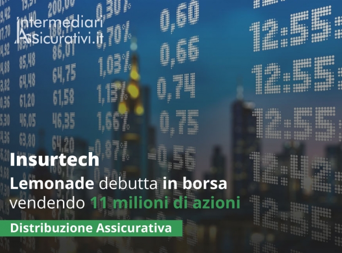 Insurtech: Lemonade debutta in borsa