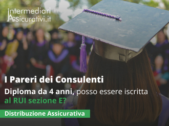 Diploma da 4 anni, posso essere iscritta al RUI sezione E?