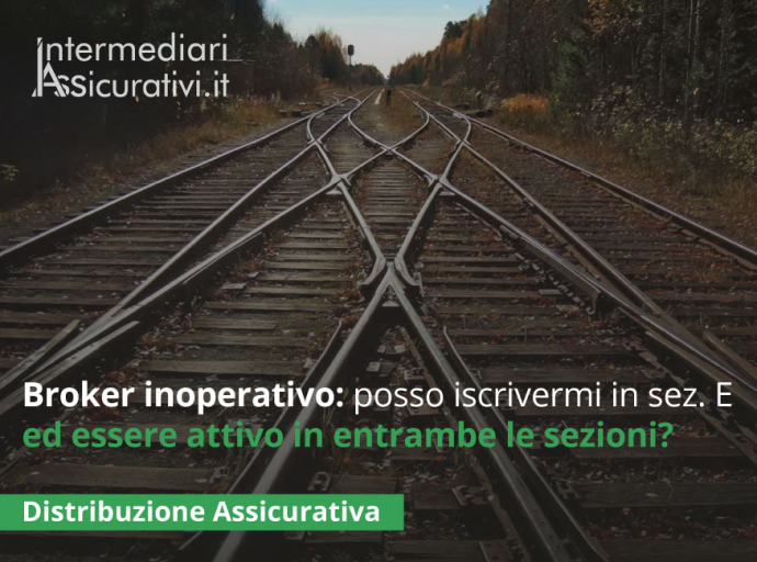 Broker inoperativo e iscritto in sezione E