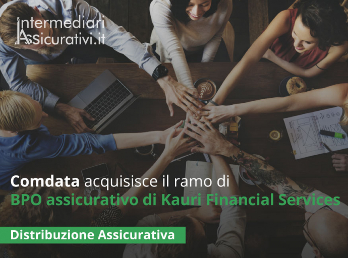 Comdata acquisisce il ramo di BPO assicurativo di Kauri Financial Services