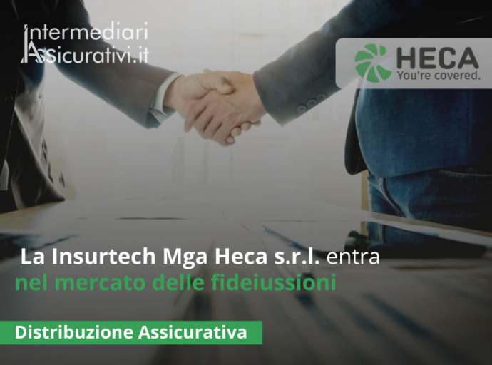 La Insurtech Mga Heca s.r.l. entra nel mercato delle fideiussioni