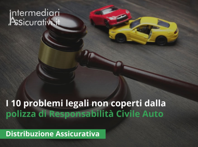 I 10 problemi legali non coperti dalla polizza di Responsabilità Civile Auto