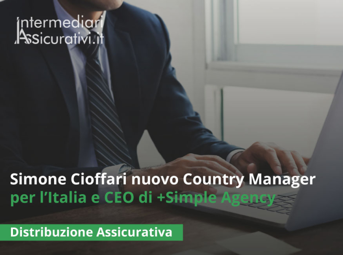 Simone Cioffari nuovo Country Manager per l’Italia  e CEO di +Simple Agency