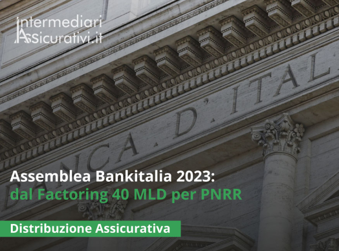Assemblea Bankitalia 2023: dal Factoring 40 MLD per PNRR