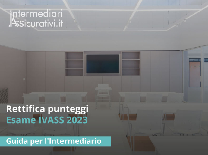 Rettifica punteggi Esame IVASS 2023