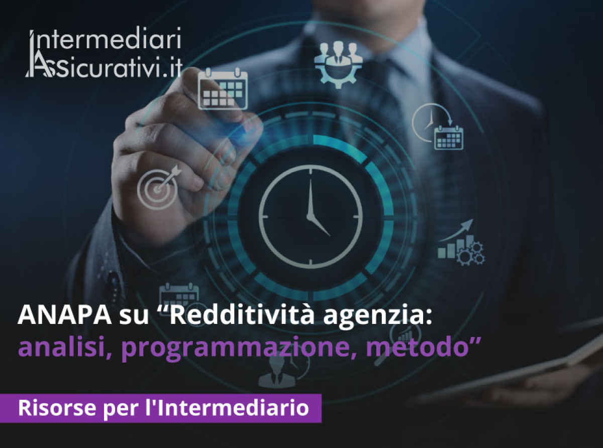 ANAPA su “Redditività agenzia: analisi, programmazione, metodo”