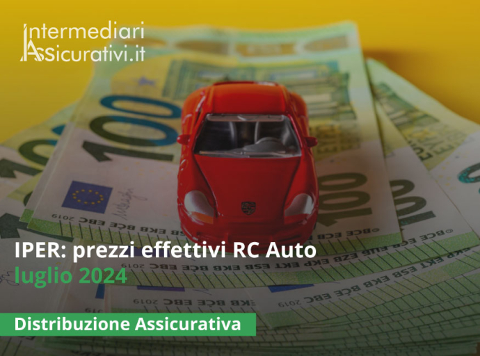 IPER: prezzi effettivi RC Auto luglio 2024 