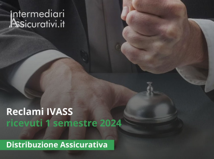 Reclami IVASS ricevuti 1 semestre 2024